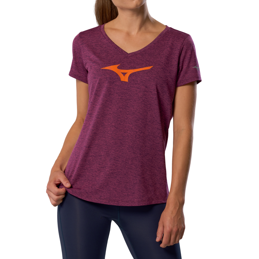 Mizuno Core Runbird Tee Dark purple
